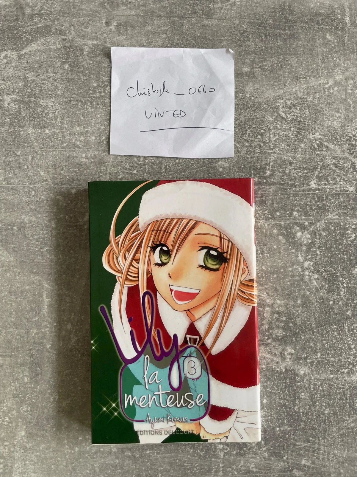 Manga Lily la menteuse tome 3 version française.